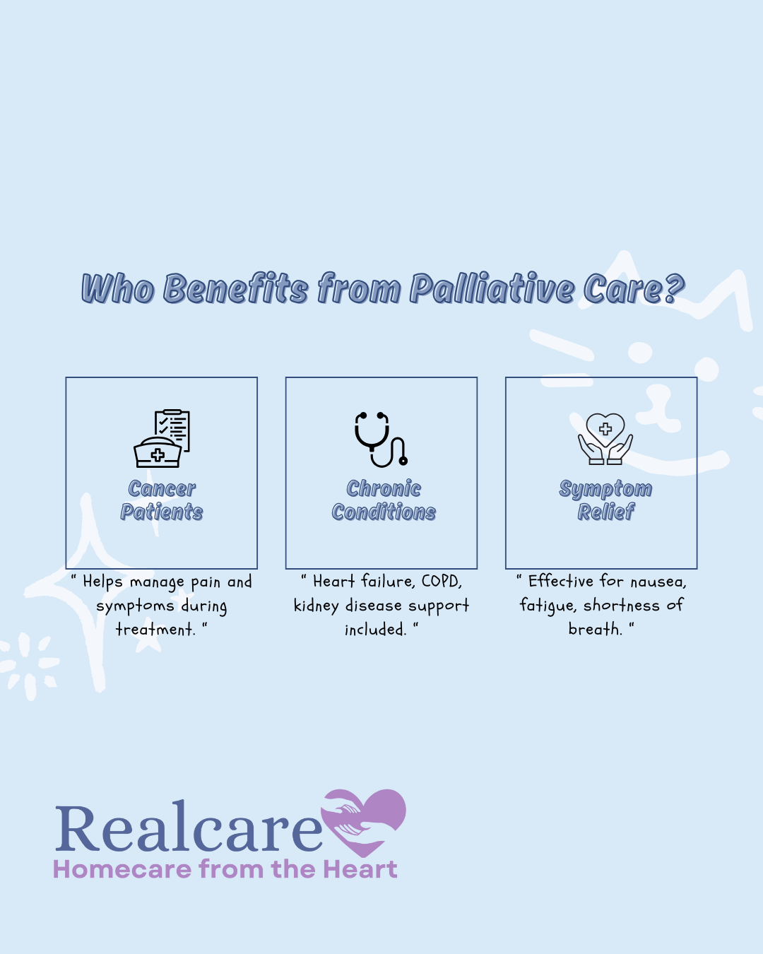 Who benefits from Palliative Care